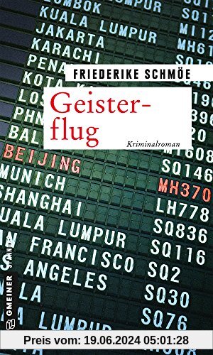 Geisterflug: Kriminalroman (Kriminalromane im GMEINER-Verlag)
